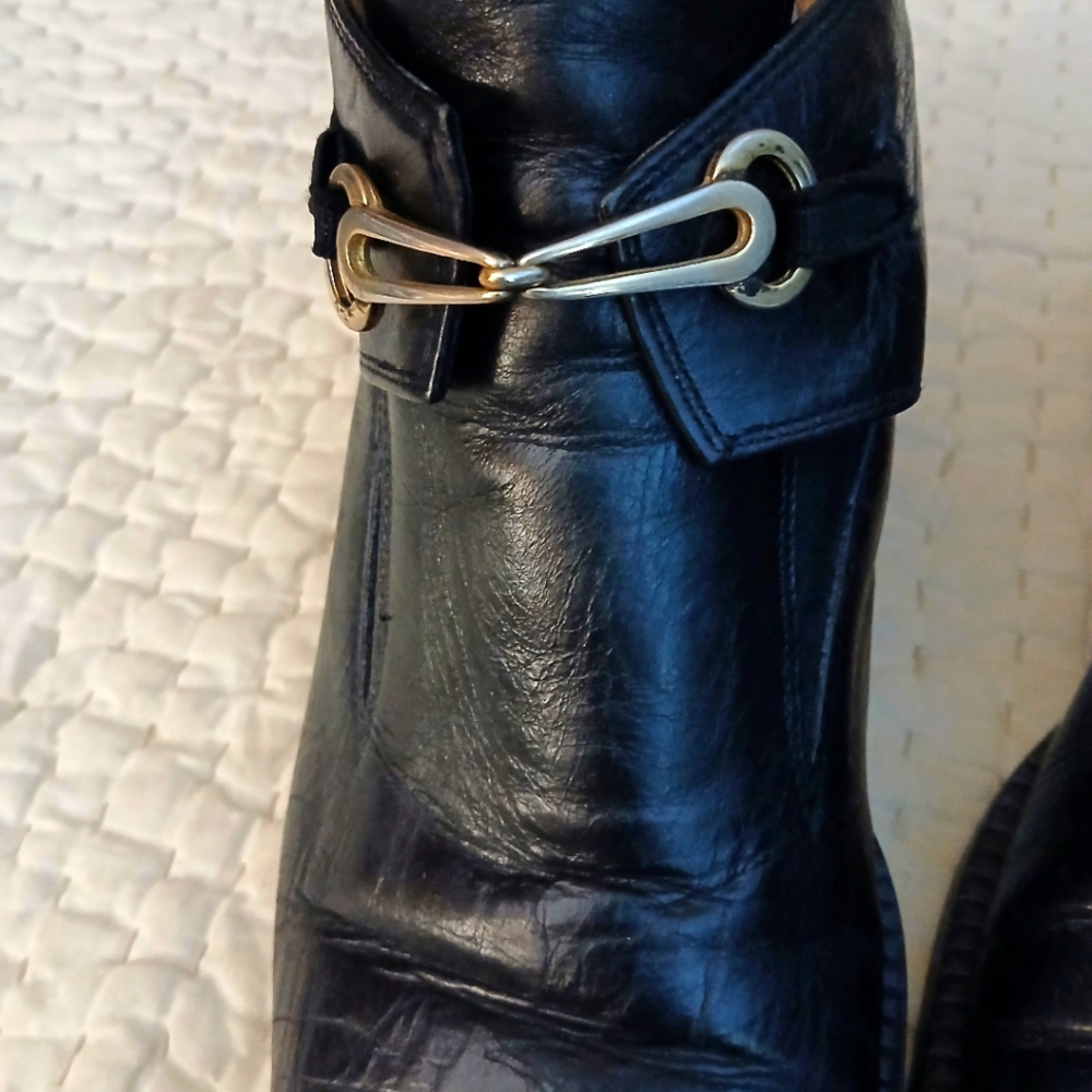 Mondo's Italian Shoes 10.5 ( E43) Mens $39- Dressy Black